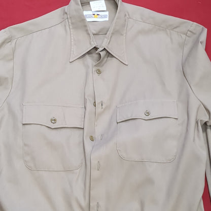 US Army Flying Cross Khaki Long Sleeve Enlisted Shirt and Creighton Pants Excellent Condition (DG2-EA01-JUL94)