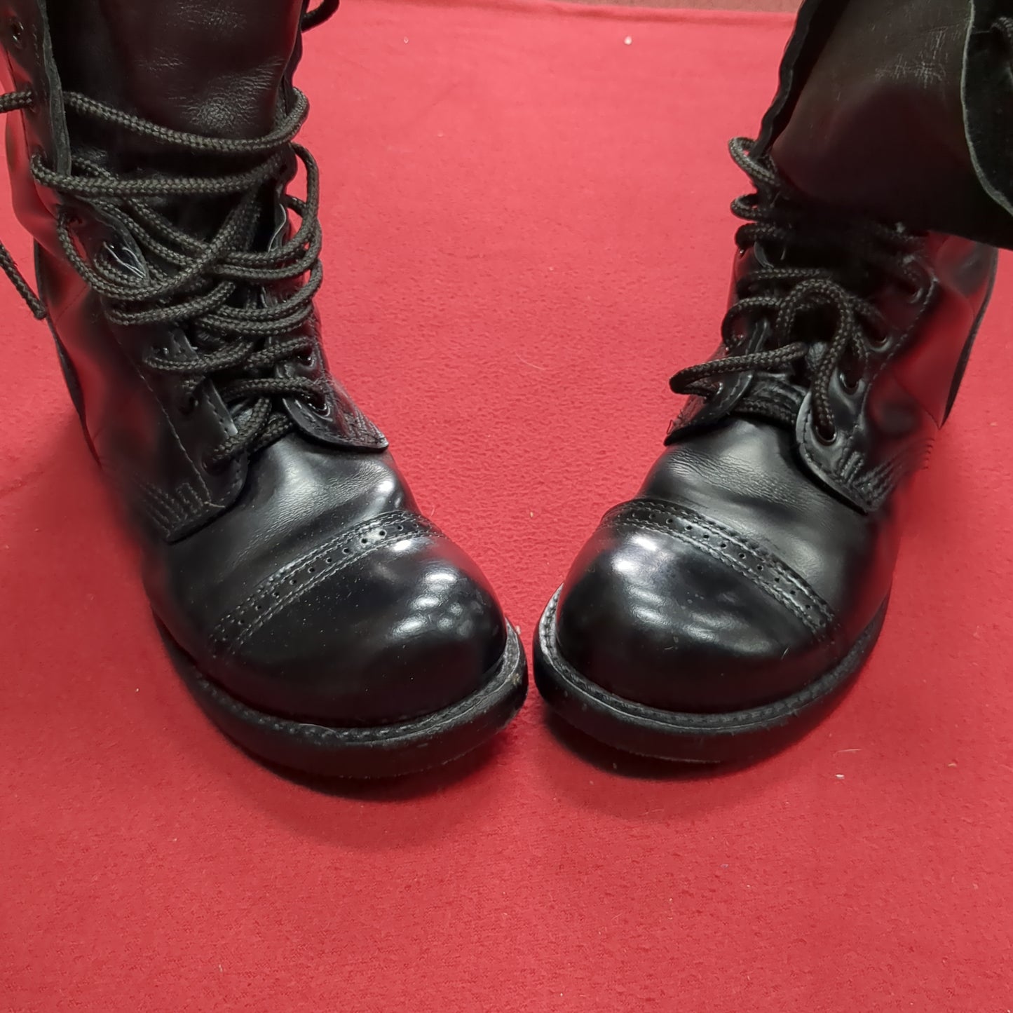 Corcoran 1500 10" Black Jump Boots Mens 9.0 Regular (14G 39cr- cb12-JUL99)
