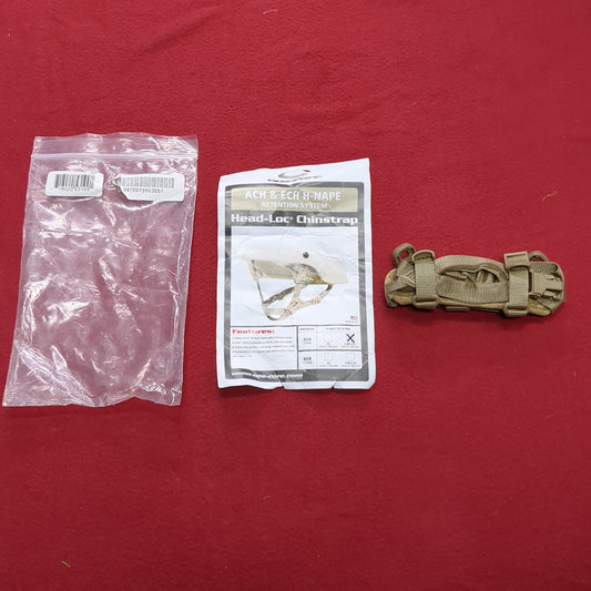 NOS US Army ACH H-Nape Chin Strap Retention (22o-  da02-JUL196)