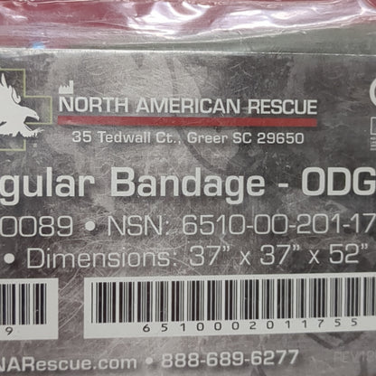 NOS North American Rescue NAR ODG Triangular Bandage (ifak ac07-JUL210)