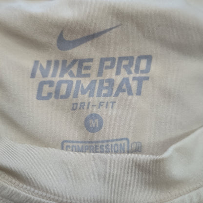 Nike Pro Combat Dri-Fit Tan Medium Regular Silks Gen III Level 1 Cold Weather Top Shirt (cw- ea04-JUL245)