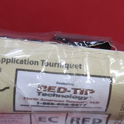 NOS Unopened - NORTH AMERICAN RESCUE NAR Cat G6 Red Tip Combat Tourniquets (ifak  ac07-JUL256)
