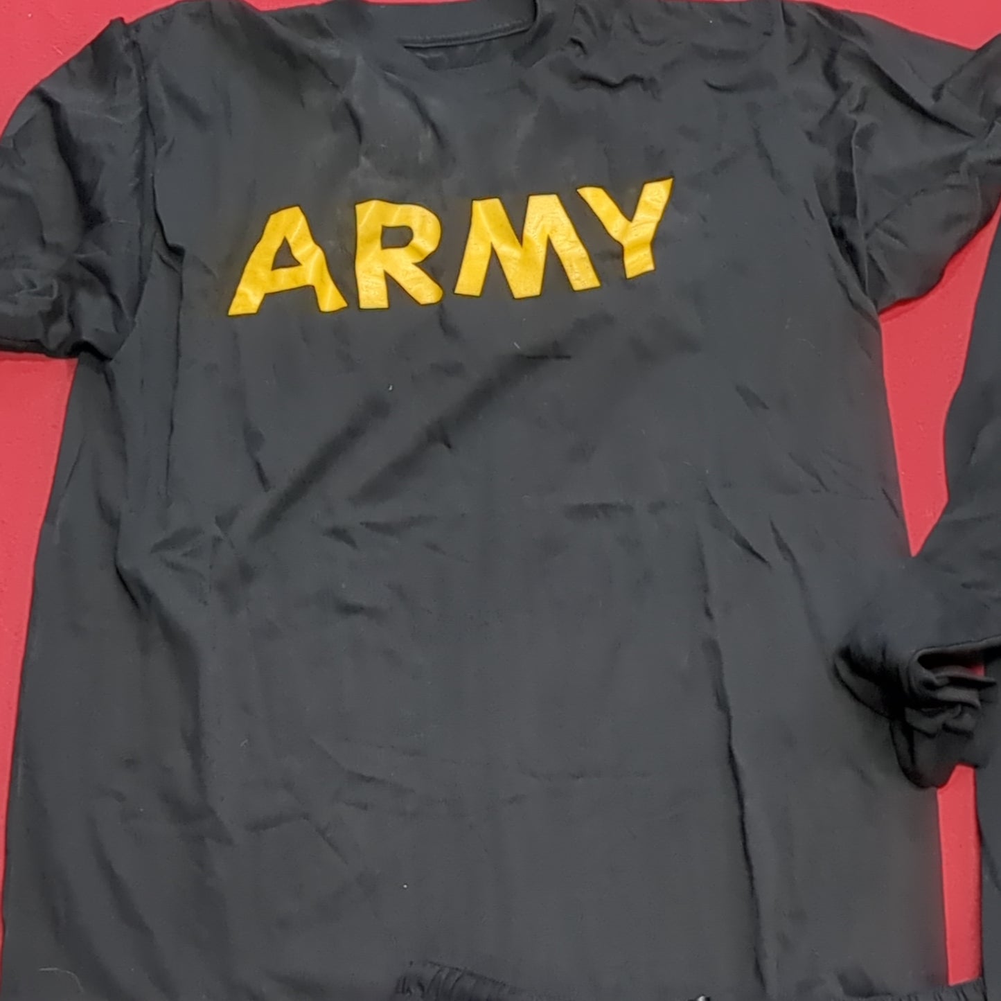 APFU PT SET - Medium Shorts - Long-Sleeve & Short-Sleeve Shirt Excellent Condition (fb10-JUL275)