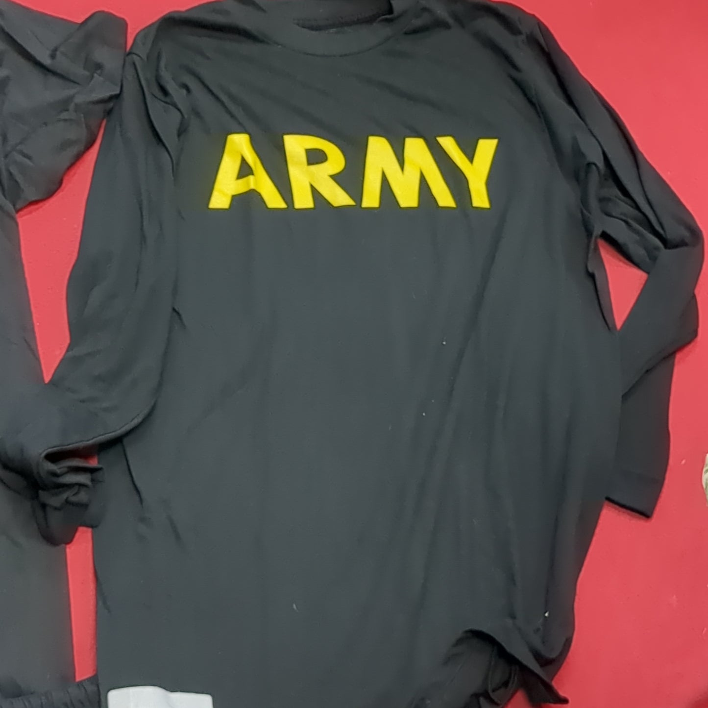 APFU PT SET - Medium Shorts - Long-Sleeve & Short-Sleeve Shirt Excellent Condition (fb10-JUL275)