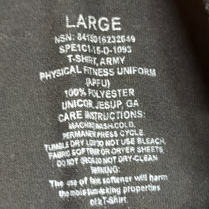 APFU PT SET - Large Shorts - Long-Sleeve & Short-Sleeve Shirt Good Condition (fb07-JUL278)