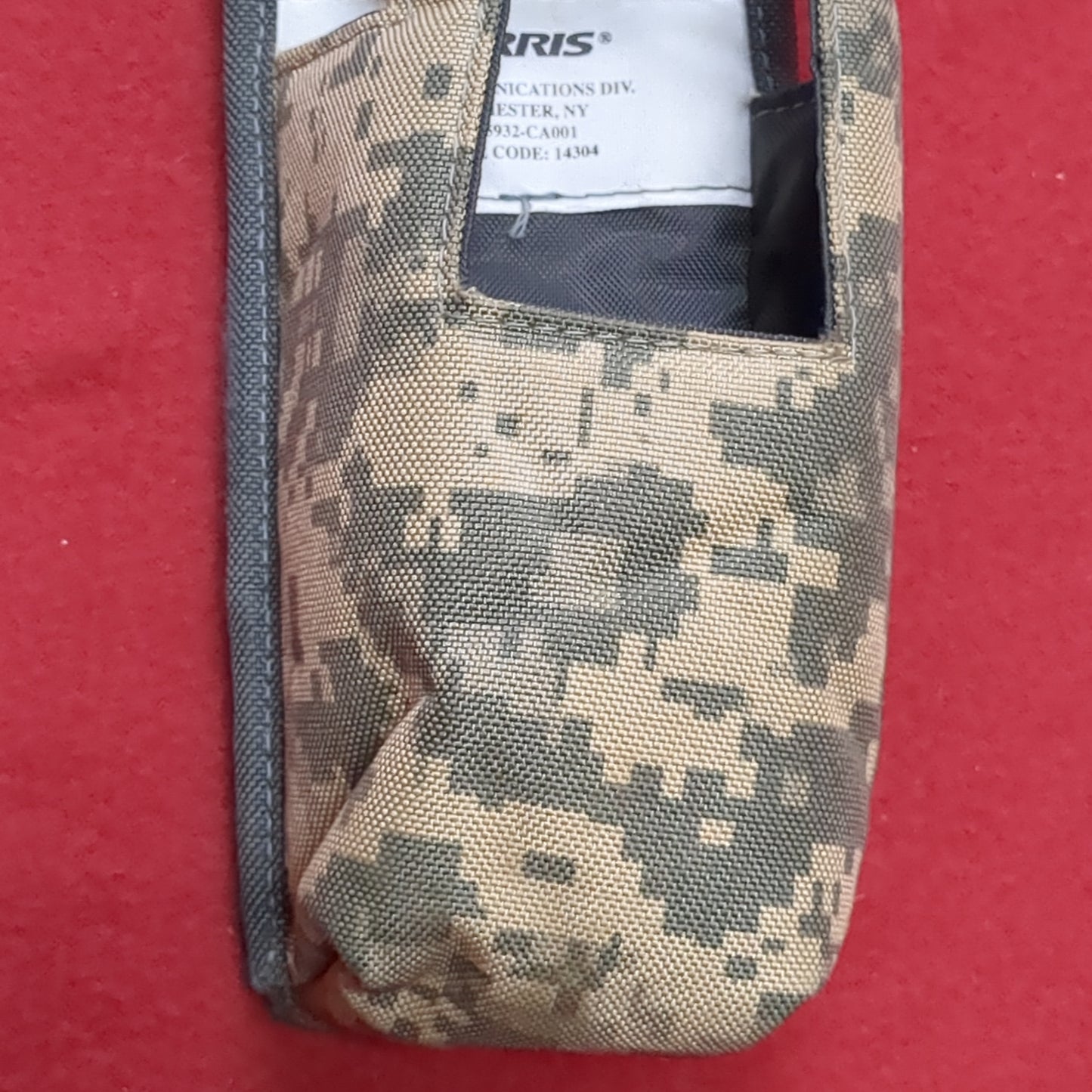 US Army Harris RF-5932-CA001 MBITR Pouch UCP ACU Molle II Excellent Condition (fb12-JUL316)