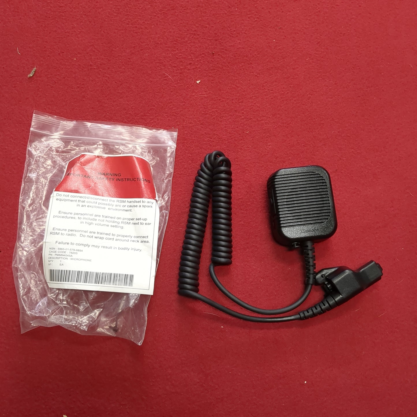 USMC XAcore Tactical Hand Microphone (fc04-JUL324)