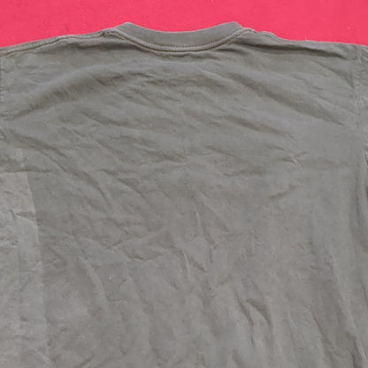 US Military Lancero Large OD Green T Shirt (cw- ea04-JUL341)