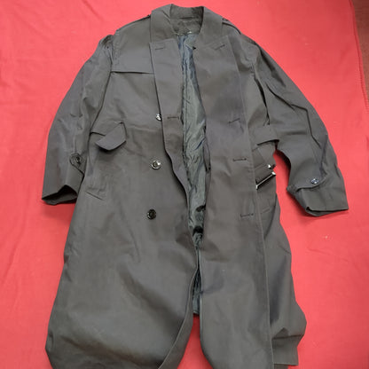 US Army DLA 42L Black All-Weather Overcoat Dress Uniform (BB07-JUL347)