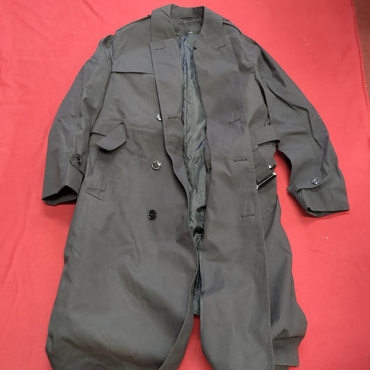 US Army DLA 42L Black All-Weather Overcoat Dress Uniform (BB07-JUL347)