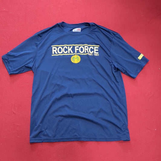 US Army Large Blue Rock Force T-Shirt  (cw- ea04-JUL372)