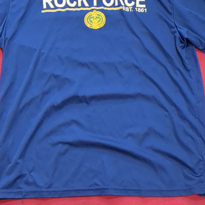 US Army Large Blue Rock Force T-Shirt  (cw- ea04-JUL372)
