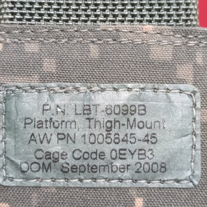 US Army Platform, Thigh-Mount LBT-6099B ACU Excellent Condition (fb12-JUL374)