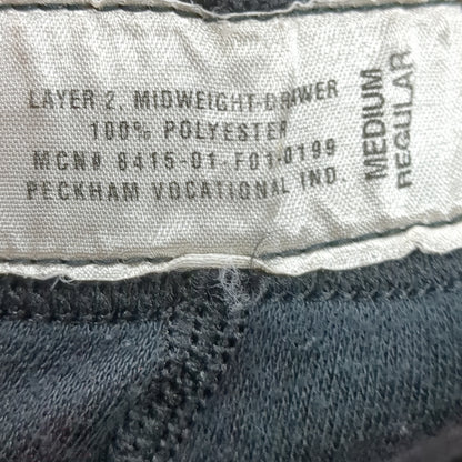 US Army Large Regular Black Mid-Weight LEVEL 2 Pants Excellent Condition (fb10-JUL395)