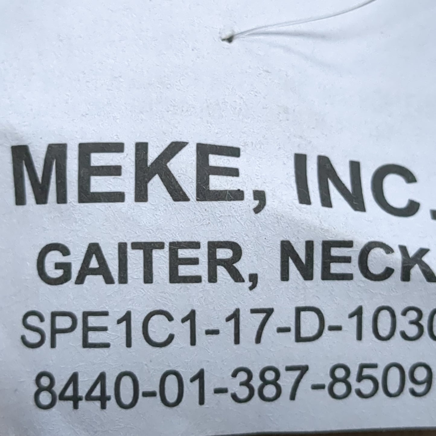 NWT Neck Gaiter Cold Weather (cw- ea04-JUL431)