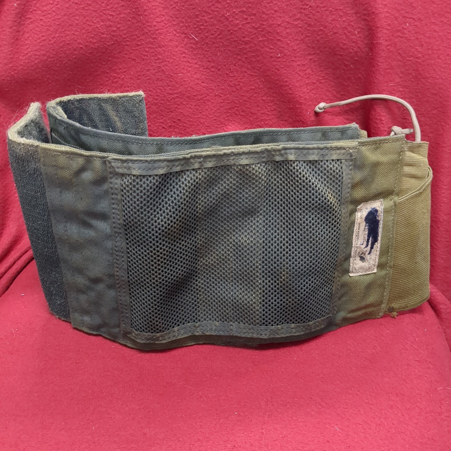 Eagle Industries Elastic Cummerbund Multicam Carrier Waistband Coyote/Green Used  (eb07-AUG17)