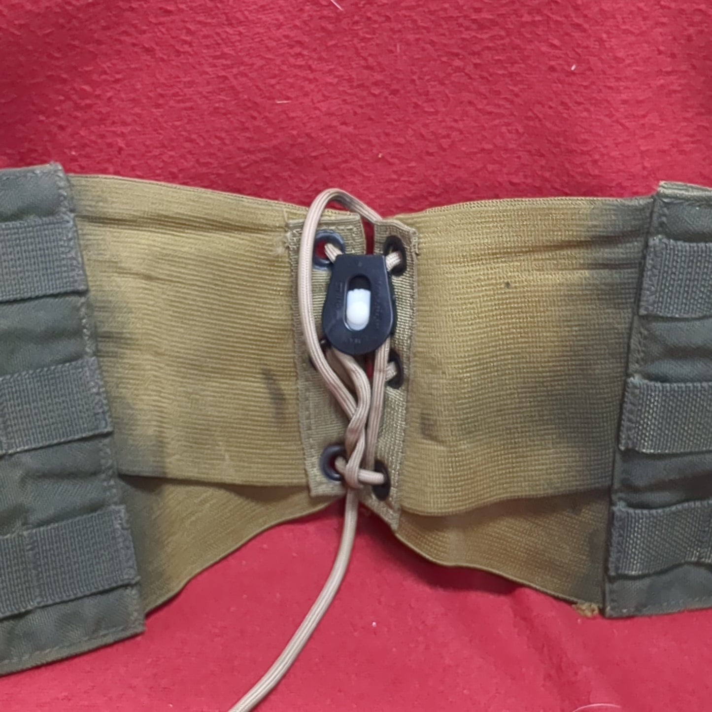 Eagle Industries Elastic Cummerbund Multicam Carrier Waistband Coyote/Green Used  (eb07-AUG17)