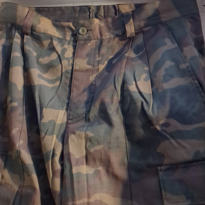 Soviet Union Military M21 SUMMER TROUSERS SPLAV CO. GRETTA FOREST CAMO USSR Russian Uniform (1g-bdu2-FA13-14)