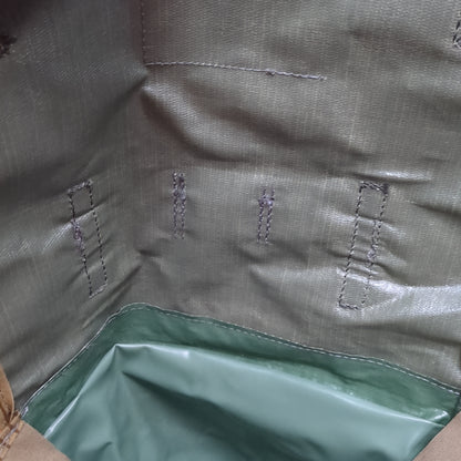 East German Stricktarn Rain Waterproof Satchel Pack  (aa12-25)