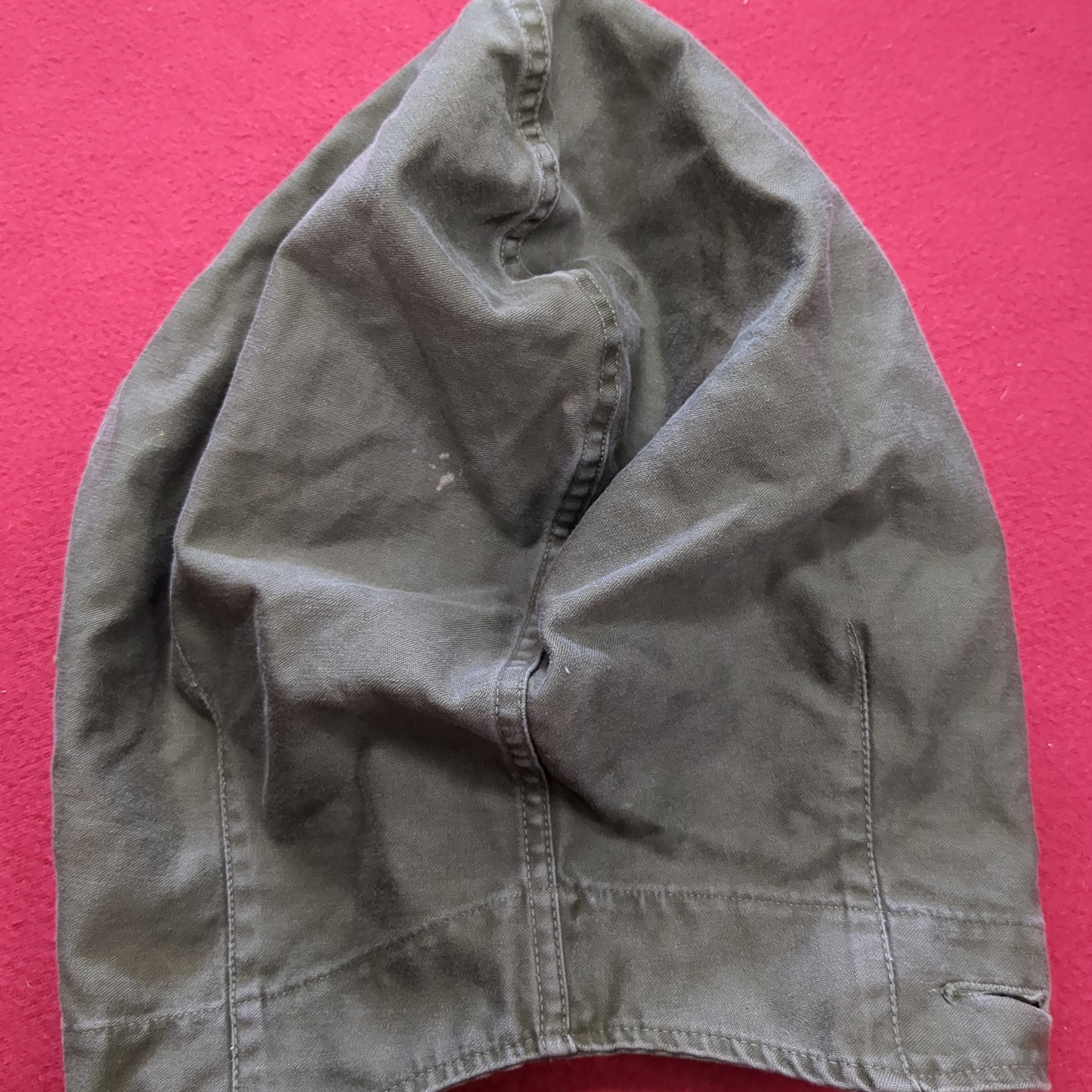 WWII Vintage 1943 Hood Field Jacket OD Green Small (aa12-19)