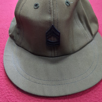 1967 6 5/8 HW OG-106 Vintage Army Field Cap (aa12-79)