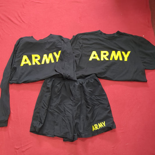 APFU PT SET - Medium Regular Shorts - Long-Sleeve & Short-Sleeve Shirts (aa16-20)