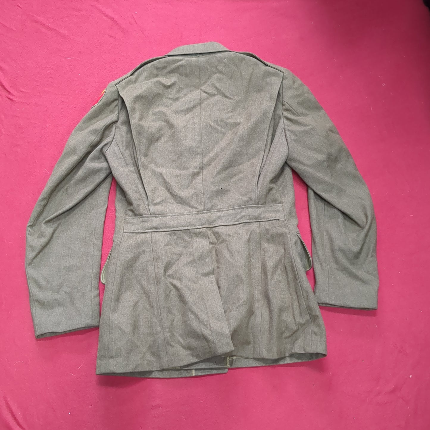 WWII 1941 37 Regular Army Wool Uniform Vintage Jacket (aa13-63)
