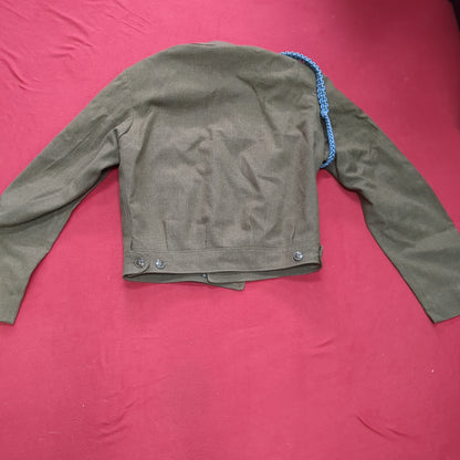 WWII ODM-1950 38 Long Army Ike Wool Vintage Jacket (aa13-41)
