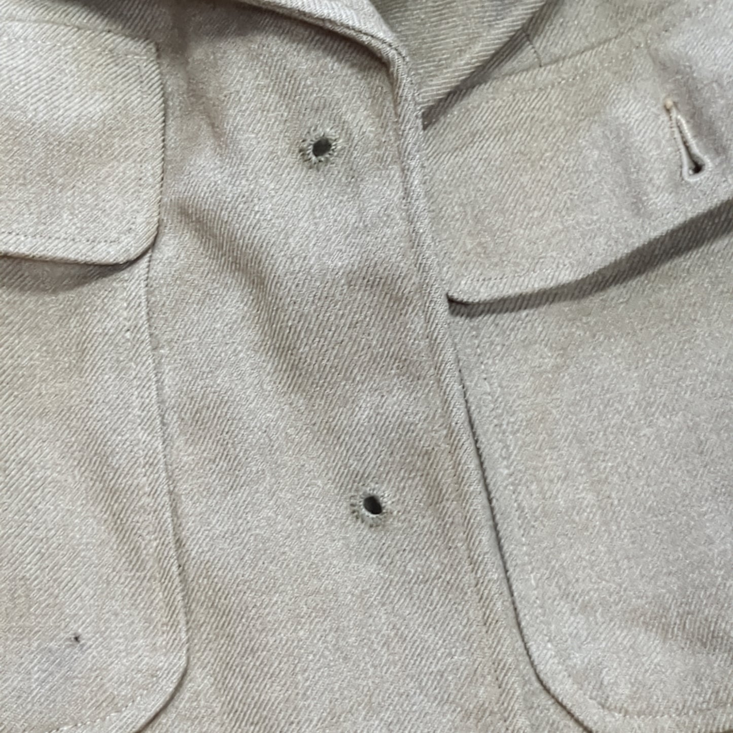 WWII unknown bare-bones Army Wool Jacket (aa13-31)