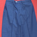 US Army ASU 35 Long Enlisted Unstriped Pants Trouser Dress Blue (31a190)