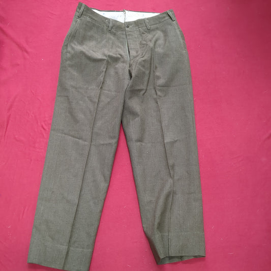 Korean War Era M-1952 USMC Wool Trousers 33 x 33 (j1 (ab13-k)
