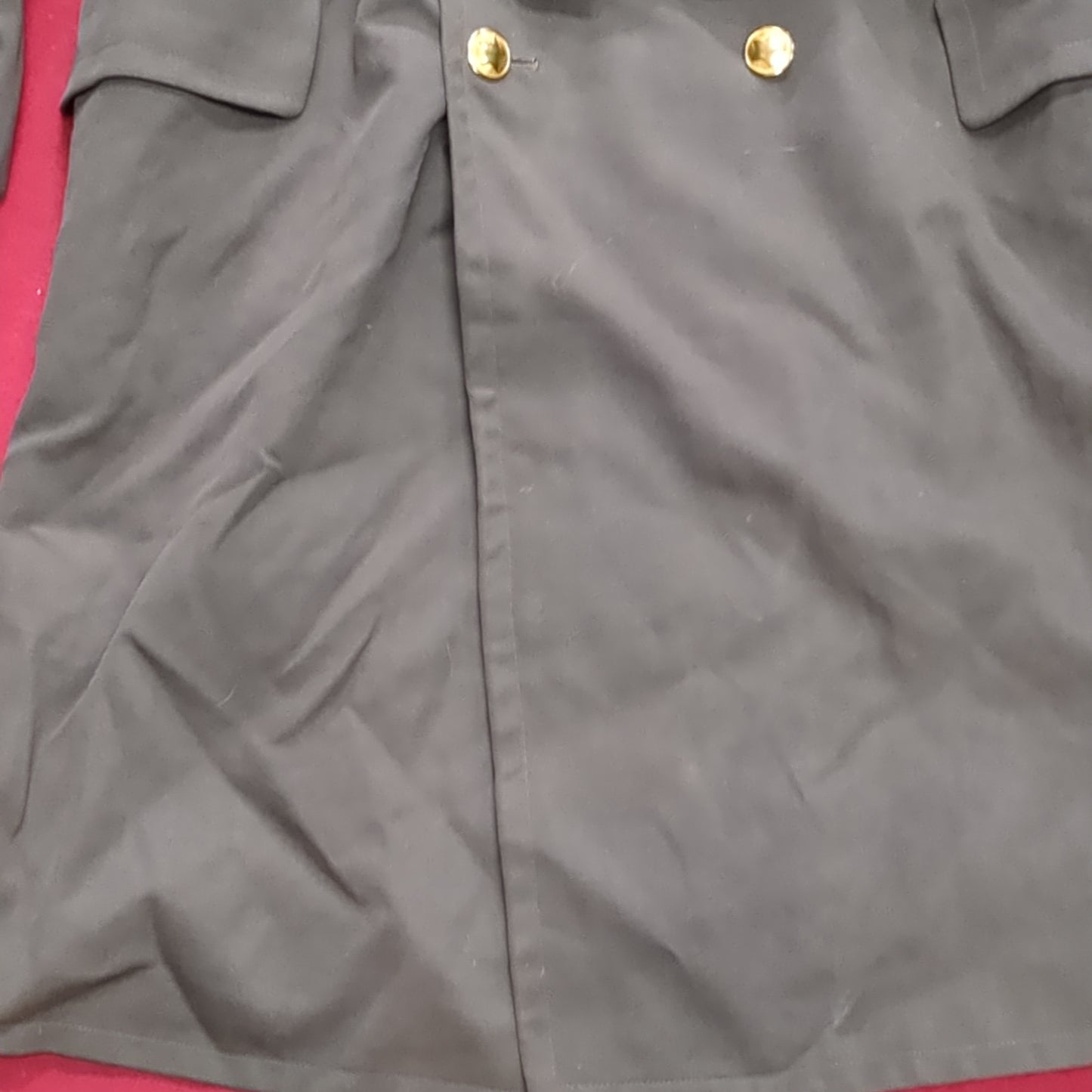 Vintage Czech CZECHOSLOVAKIA Military Trench Coat Overcoat Kras Odevy Brno (j1 (ab13-j)