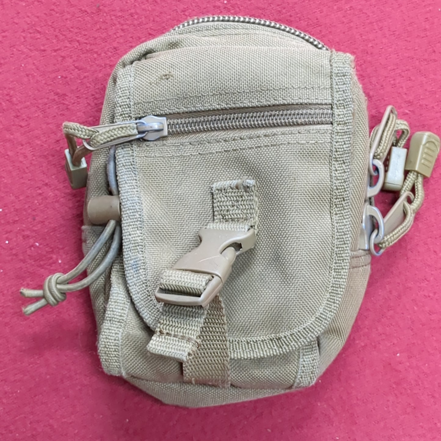 Mercury Tactical Gear Gadget Pouch Coyote Brown Molle II (35cr- ca3-AUG83)