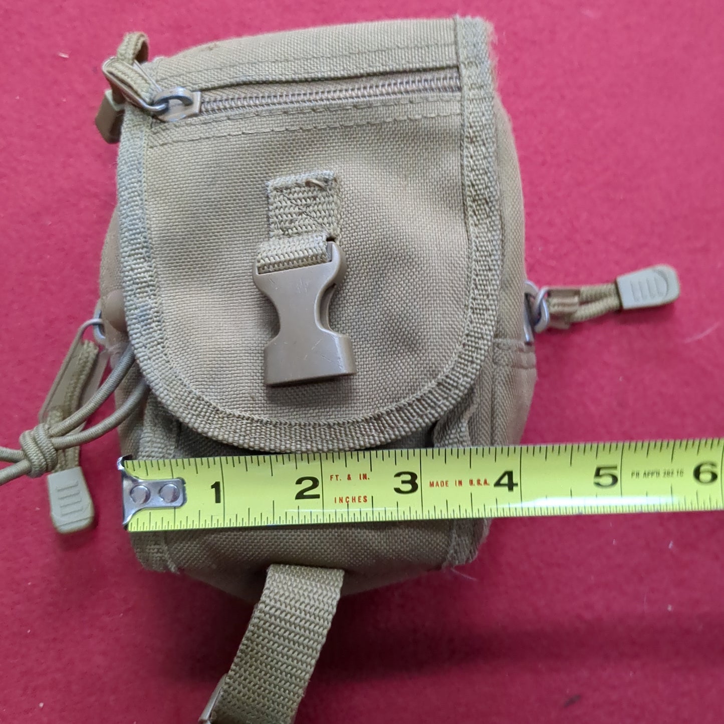 Mercury Tactical Gear Gadget Pouch Coyote Brown Molle II (35cr- ca3-AUG83)