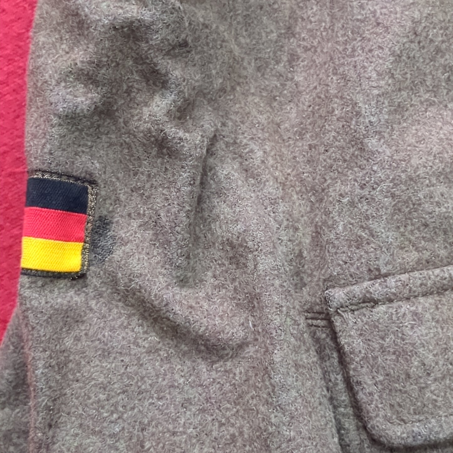1962 Clavey & Meier Wool Jacket German Flag Vintage Men’s (j26 (ab15-i)