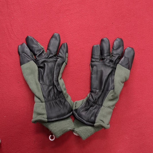 Men's Medium (9) HAU-15/P Flyer's Intermediate Cold Weather Gloves (j23- (ab14-MH177)