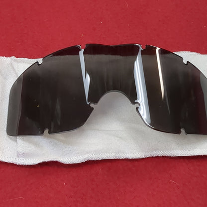 US Army ESS Replacement Lens Dark Smoke Ballistic Eye Protection Dust Wind Goggles (CL ab01-46)