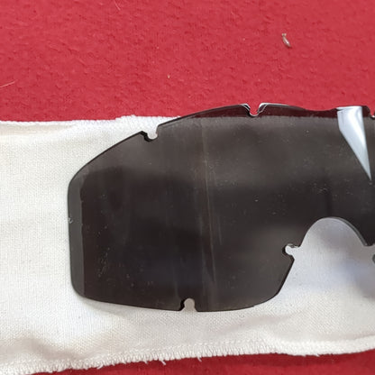 US Army ESS Replacement Lens Dark Smoke Ballistic Eye Protection Dust Wind Goggles (CL ab01-42)