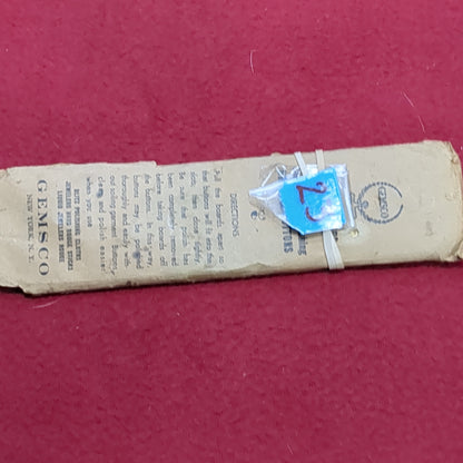 Vintage 1922 Gemsco Button Board for Cleaning & Polishing Uniforms (CL23)