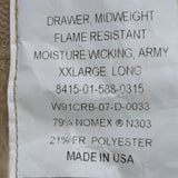 US Army 2XL/L FREE Midweight Moisture Wicking Pants (j14c)