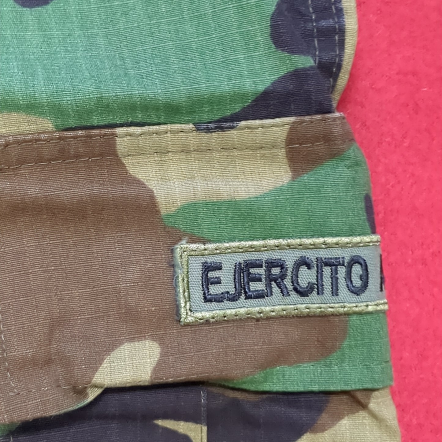 Argentina Army Foreign BDU Woodland Pants Uniform (j14 ab03-i)