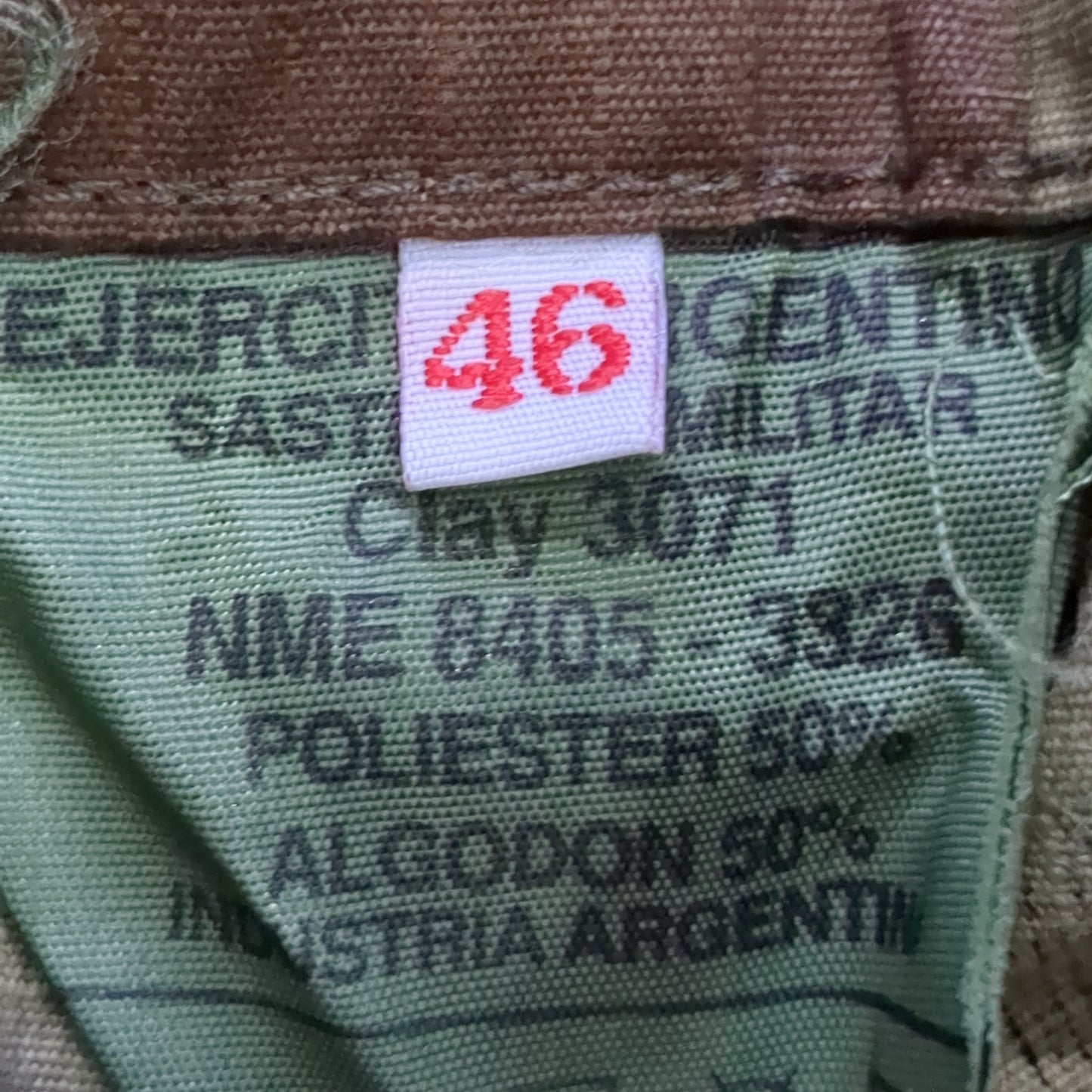 Argentina Army Foreign BDU Woodland Pants Uniform (j14 ab03-i)