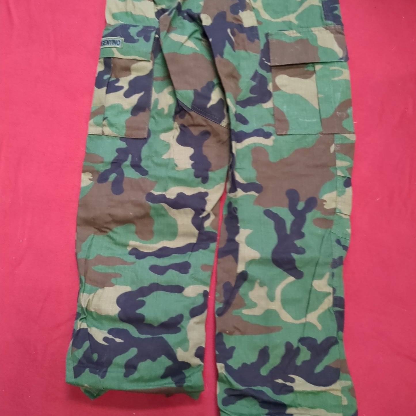 Argentina Army Foreign BDU Woodland Pants Uniform (j14 ab03-i)