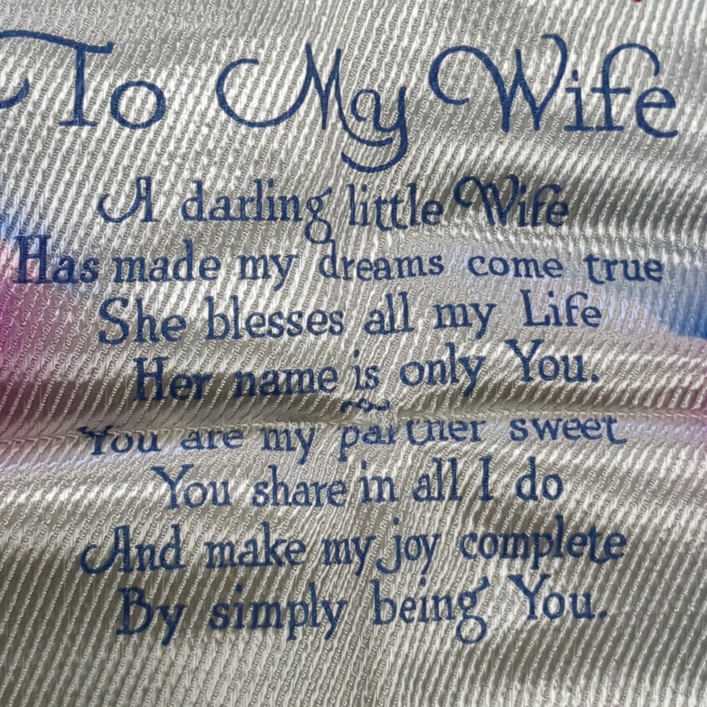 Vintage "FORT NIAGARA US ARMY TO MY LOVING WIFE" 16"x16" Throw Pillow Cover (26s ac09-20)