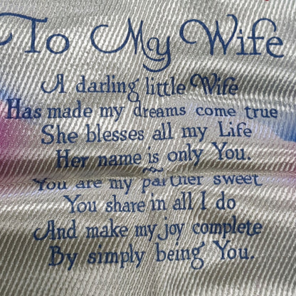 Vintage "FORT NIAGARA US ARMY TO MY LOVING WIFE" 16"x16" Throw Pillow Cover (26s ac09-20)
