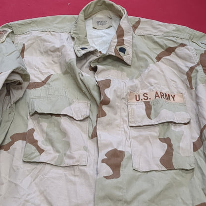 US Army Medium Long DCU Desert Camo Top Jacket Uniform (aa01-4)