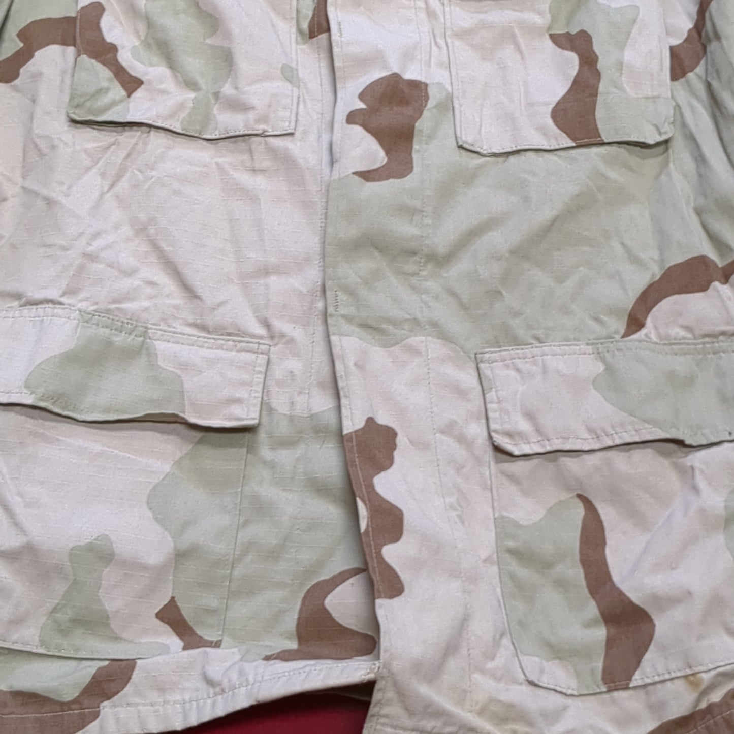 US Army Medium Long DCU Desert Camo Top Jacket Uniform (aa01-4)