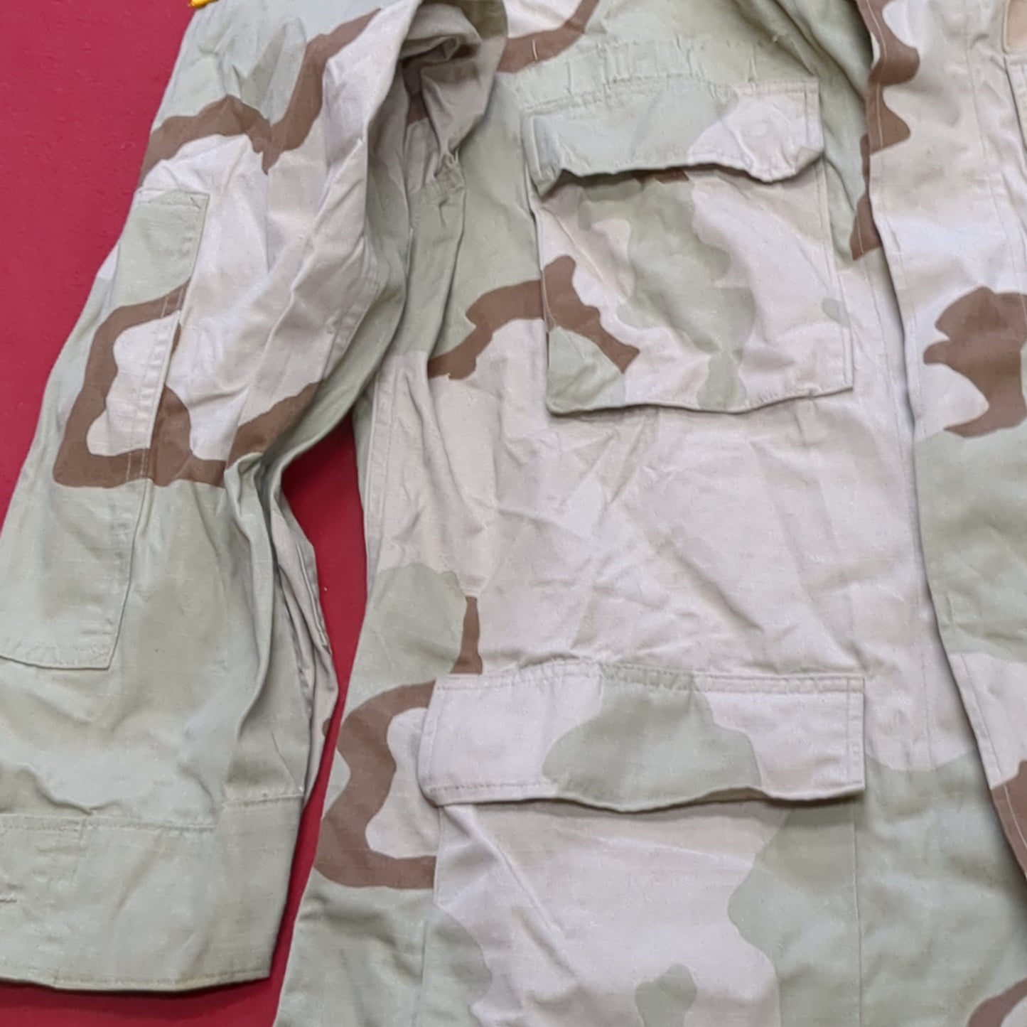 US Army Medium Long DCU Desert Camo Top Jacket Uniform (aa01-4)