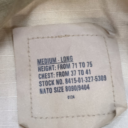 US Army Medium Long DCU Desert Camo Top Jacket Uniform (aa01-4)