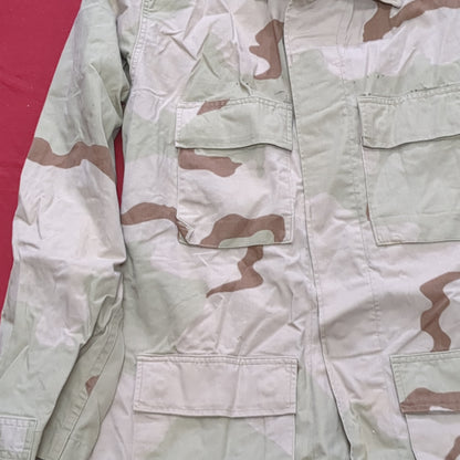US Army Medium Long DCU Desert Camo Top Jacket Uniform (aa01-15)